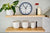 Hermle Wall Clock 30x30x5 cm Stainless Steel • Quartz Movement • Modern Design