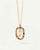 Letter U Necklace - Sterling Silver, 18K Gold Plating