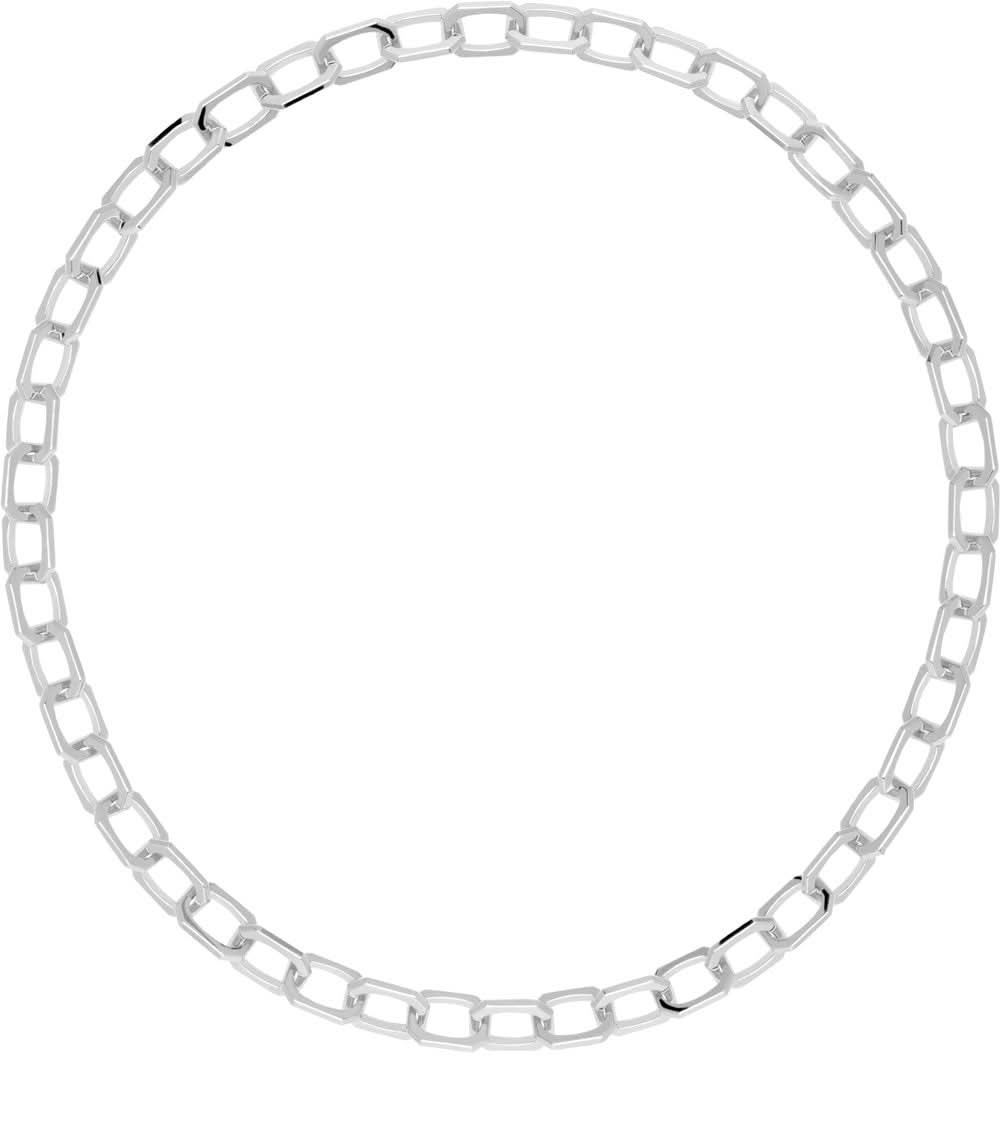 Small Signature Chain Necklace - 925 Sterling Silver