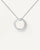 PDPAOLA Infinity CO02-37-U Necklace 925 Sterling Silver