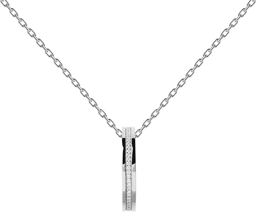 PDPAOLA Infinity CO02-37-U Necklace 925 Sterling Silver