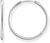 Silver Hoop Earrings Large - 925 Sterling Silver