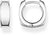 Silver creoles for women and men - 925 sterling silver