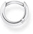 Single Classic Hoop Earring - 925 Sterling Silver
