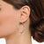 Silver-colored medium-sized hoop earrings - Thomas Sabo Model: CR728-001-21
