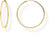 Yellow Gold-Plated Hoop Earrings Medium - Thomas Sabo Model: CR728-413-39