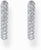 Silver Hoop Earrings with Zirconia Stones - Thomas Sabo Model: CR730-051-14