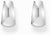 Silver hoop earrings in an elegant trapezoidal shape with a 90s-inspired chunky look - Thomas Sabo Model: CR740-001-21