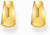 Gold-coloured creoles, in an elegant trapezoid shape with a 90s-inspired chunky look - Thomas Sabo Model: CR740-413-39