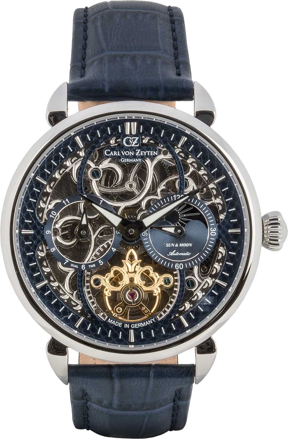 Carl von Zeyten Neukirch CVZ0005SBLS Men's Watch • Skeletonized