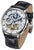 Carl von Zeyten Neustadt CVZ0008WHS Men's Watch • Skeleton Dial • Dual Time