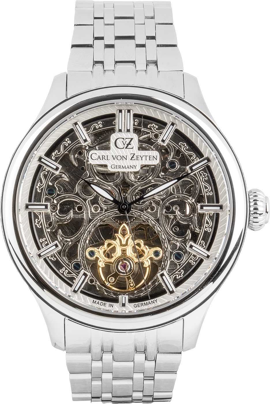 Carl von Zeyten St. Georgen CVZ0014RWMS Men's Watch • Skeletonized • Bicolor