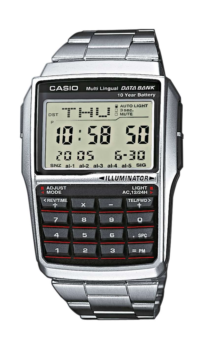 Casio Vintage DBC-32D-1AES Men's Watch • Calculator & Databank • Iconic Retro Design
