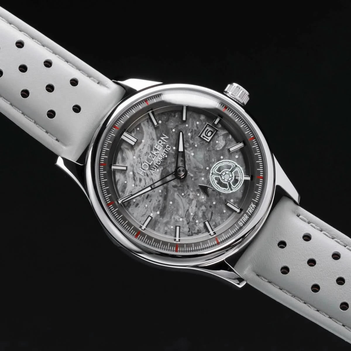 Holzkern DS9 HOLZKERN-DS9 Watch • Unique Marble Dial • Luminous Hands
