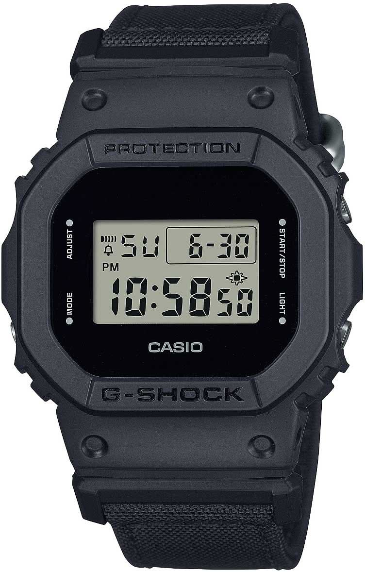 Casio G-Shock DW-5600BCE-1ER Men's Watch • Extreme Shock Resistance • CORDURA® Strap