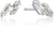 ANIA HAIE E018-07H Double Row Stud Earrings with Stones