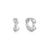 ANIA HAIE E050-03G Wide Hoop Earrings with Wave Design