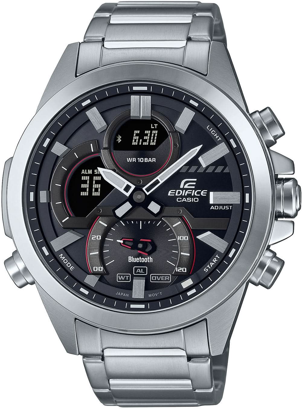 Casio Edifice ECB-30D-1AEF Men's Watch • Smart Features • World Time