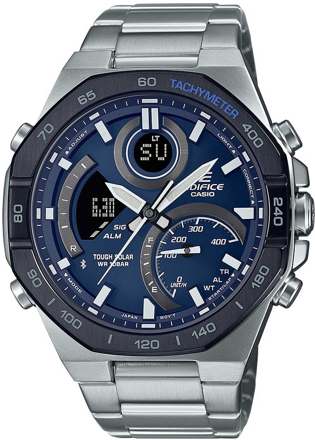 Casio Edifice ECB-950DB-2AEF Men's Watch • Smart Features • Tough Solar