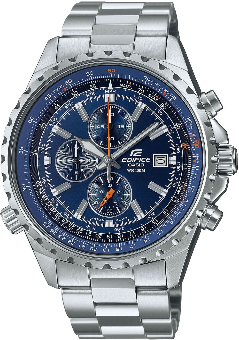 Casio Edifice EF-527D-2AVUEF Men's Watch • Chronograph • Rotating Bezel