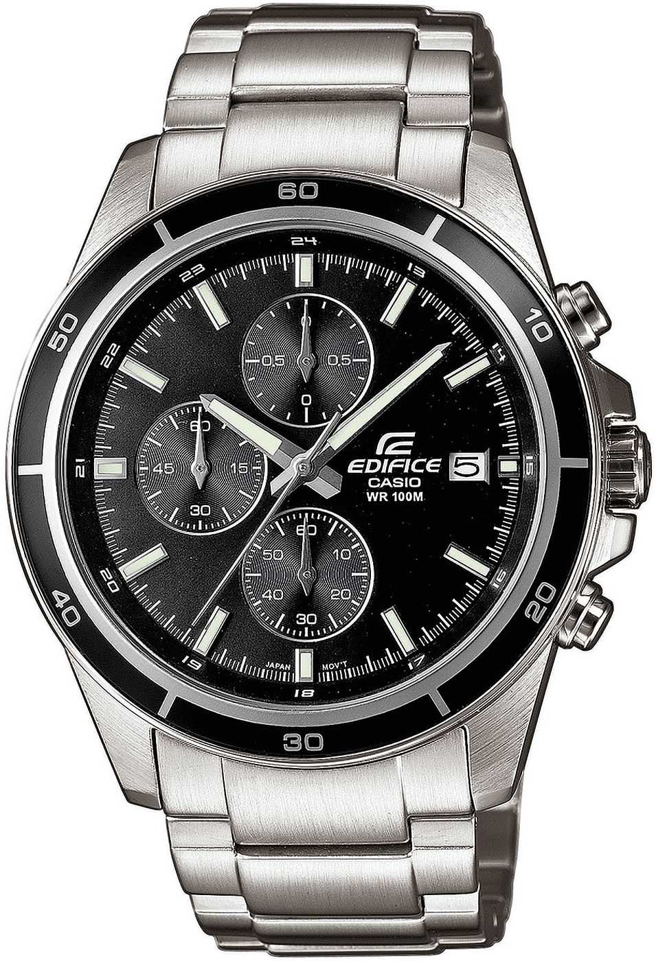 Casio Edifice EFR-526D-1AVUEF Men's Watch • Chronograph • Stainless Steel