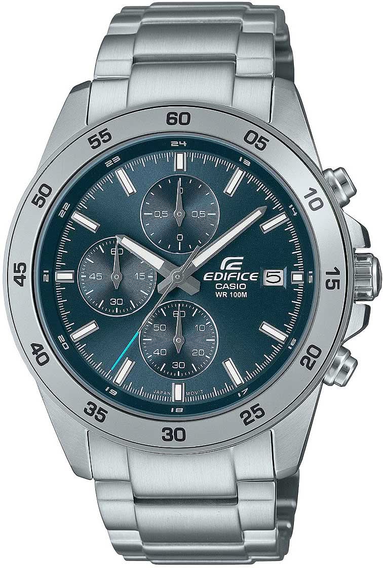 Casio Edifice EFR-526D-2AVUEF Men's Watch • Sporty Chronograph • Stainless Steel Design