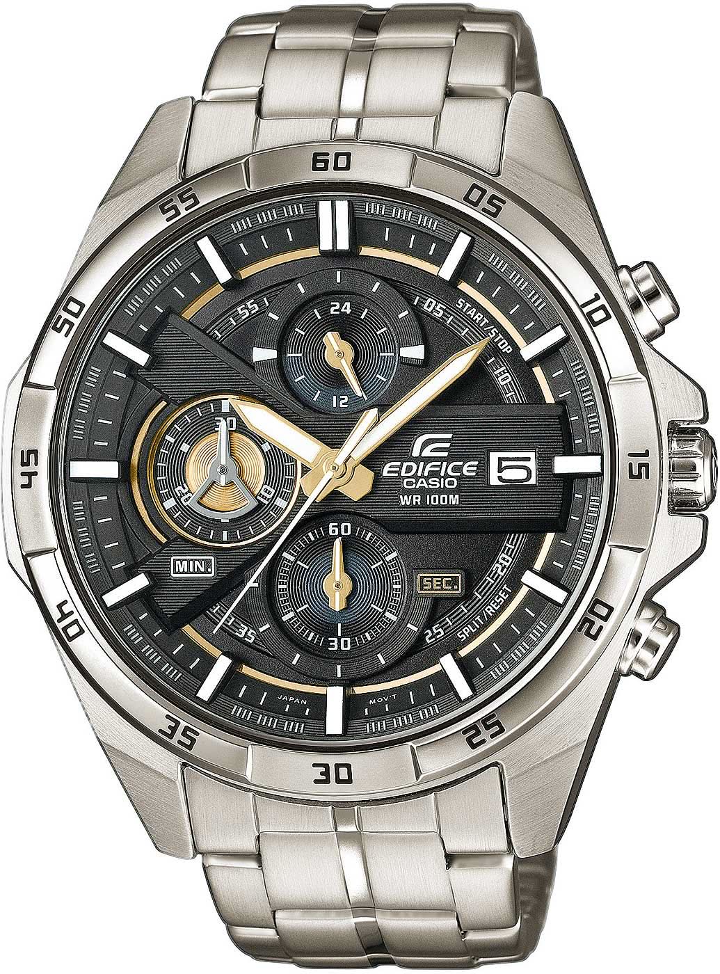 Casio Edifice EFR-556D-1AVUEF Men's Watch • Sporty Chronograph • 10 Bar Water Resistant