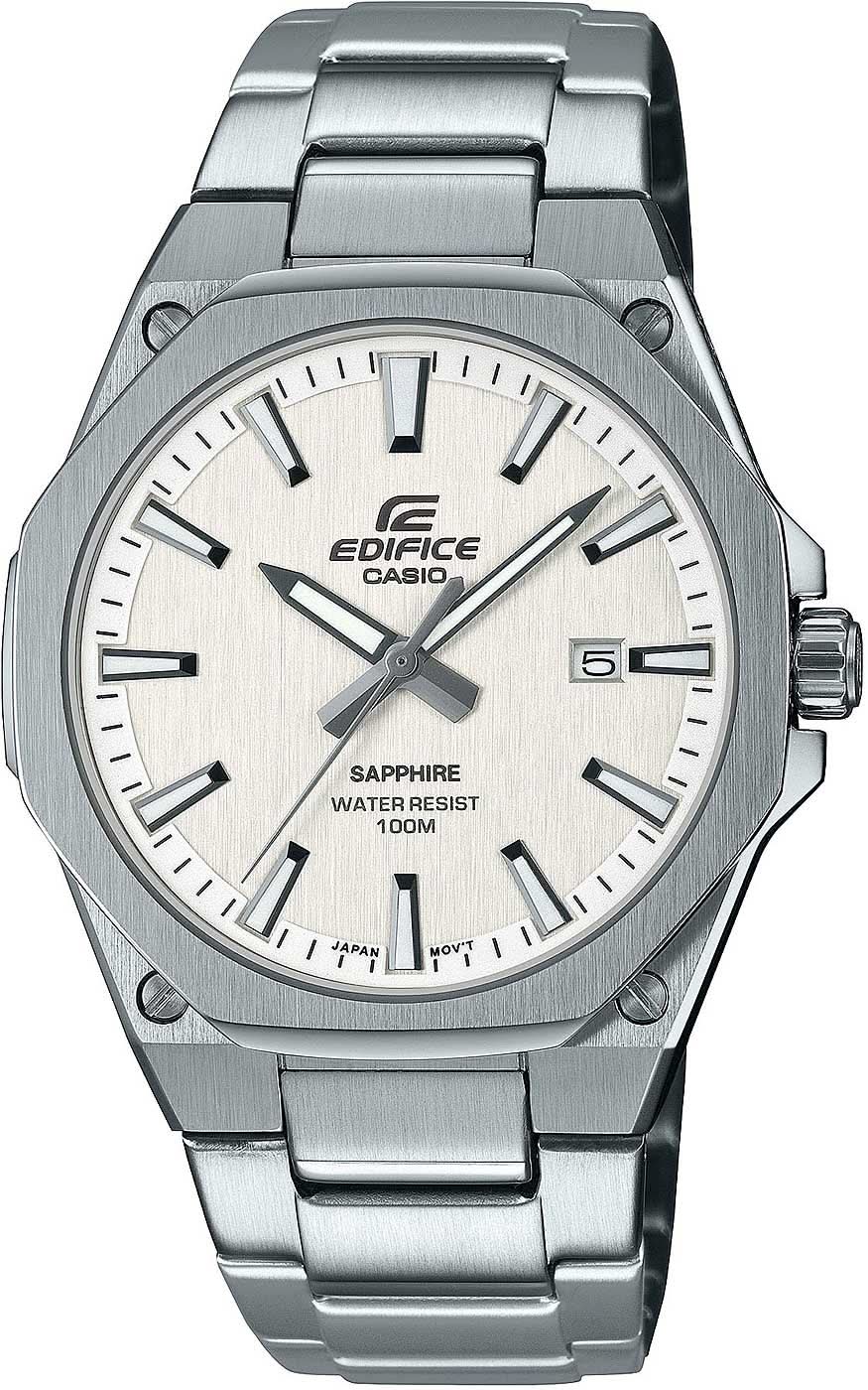 Casio Edifice EFR-S108D-7AVEF Men's Watch • Scratch-resistant sapphire crystal • Extra flat design