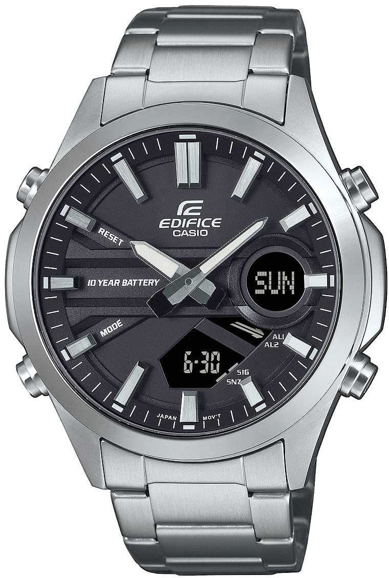 Casio Edifice EFV-C120D-1AEF Men's Watch • Smart Telememo • 10-Year Battery