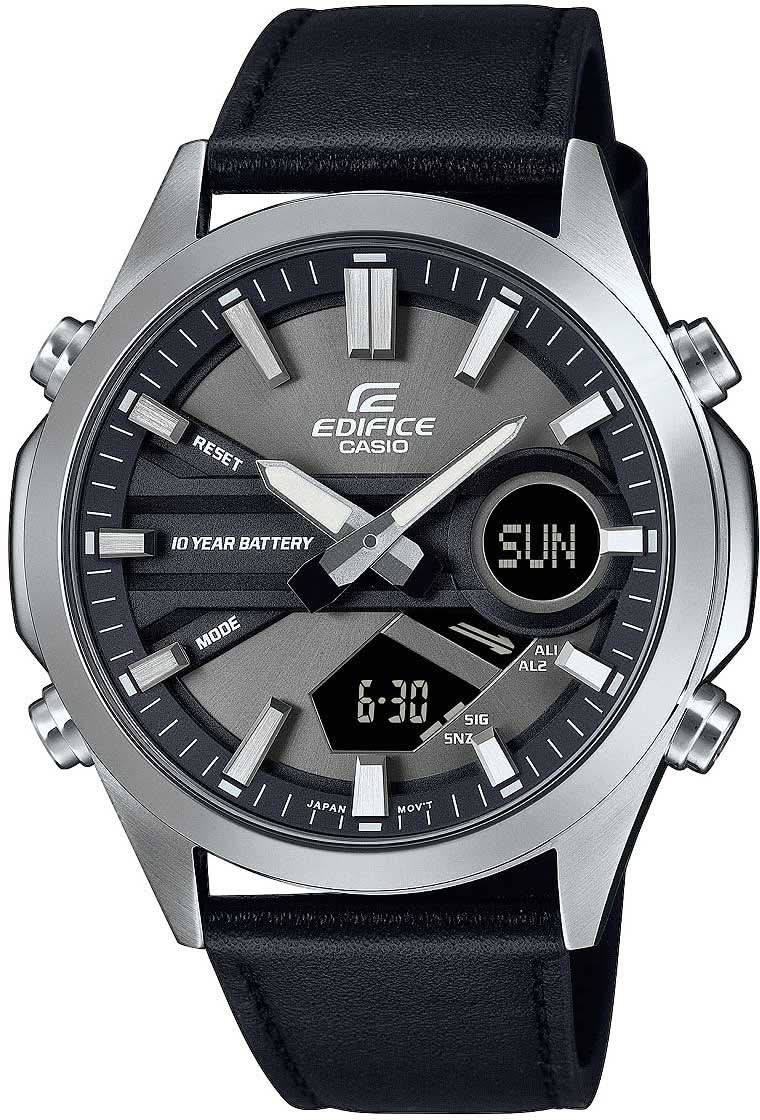 Casio Edifice EFV-C120L-8AEF Men's Watch • Telememo 30 • 10-Year Battery