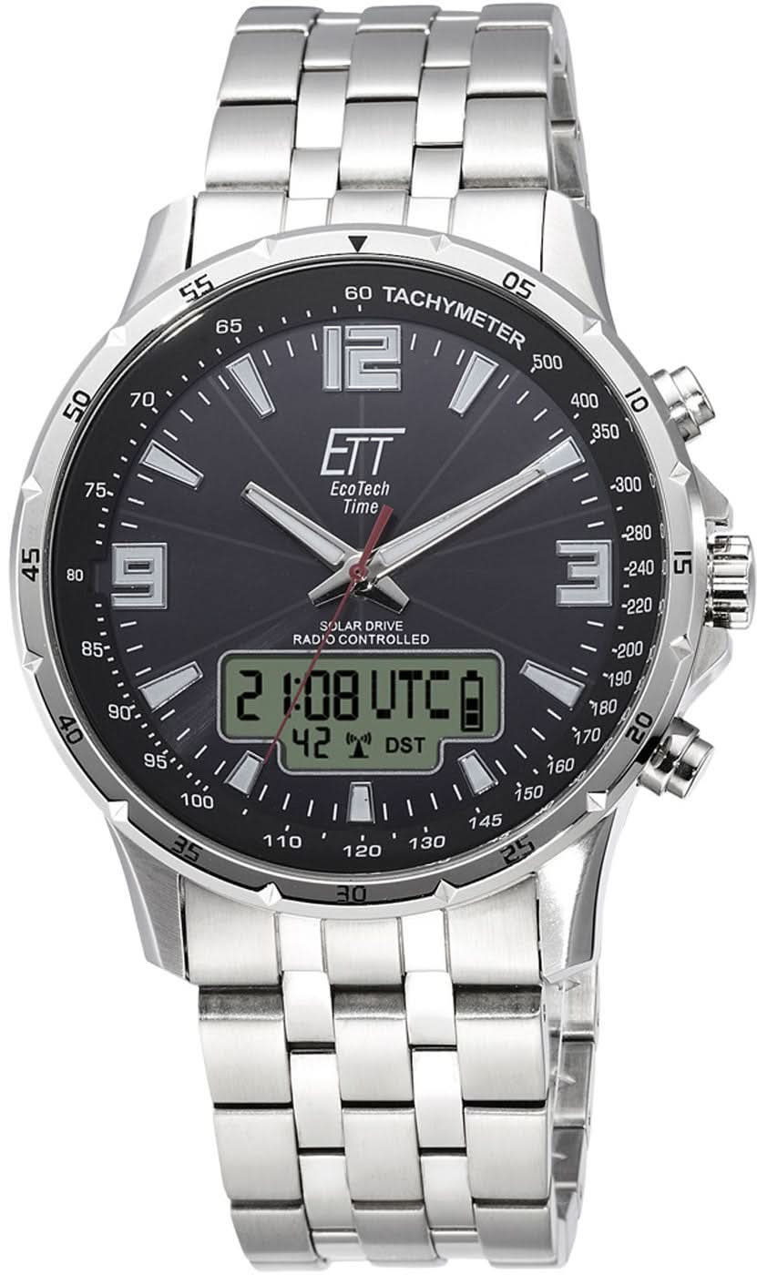 Eco Tech Time Professional Men's Watch EGS-11551-21M • Solar Powered • Radio-Controlled Precision