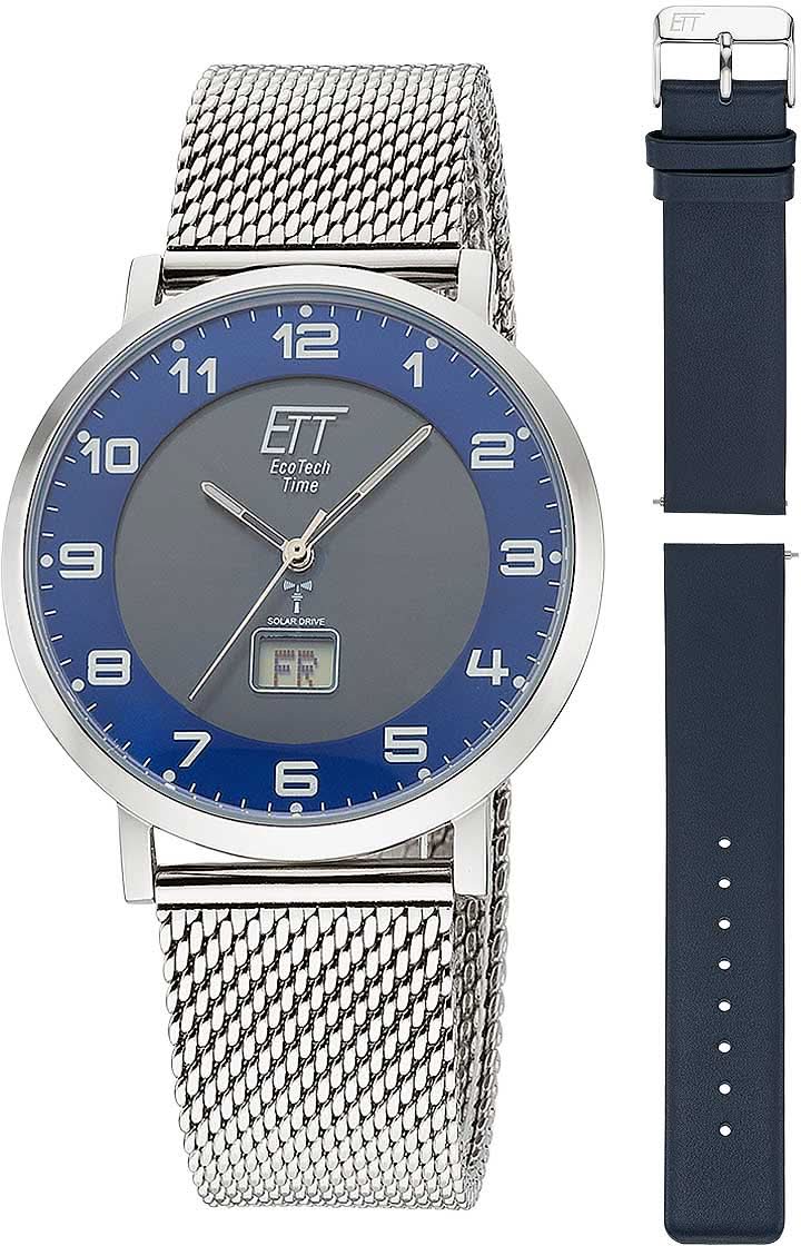 Eco Tech Time Atacama EGS-11621-32MS Men's Watch • Solar Radio Controlled • Never Change Batteries Again