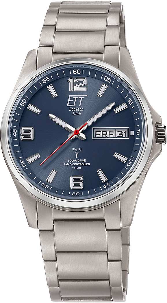 Eco Tech Time Everest EGT-11602-31M Men's Watch • Solar • Radio-Controlled