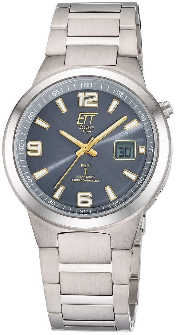 Eco Tech Time Everest EGT-11708-52M Men's Watch • Solar • Radio-Controlled