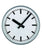 GER-Technik Wall Clock 50 cm Ø Metal • Radio-Controlled • Timeless Design
