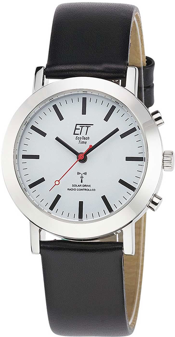 Eco Tech Time Solar Drive Radio ELS-11581-11L Women's Watch • Solar Powered • Radio Controlled Technology