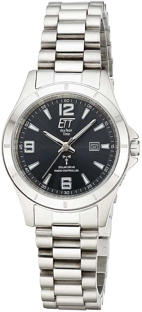 Eco Tech Time Kalahari ELS-11674-22M Women's Watch • Solar Radio Controlled • Titanium