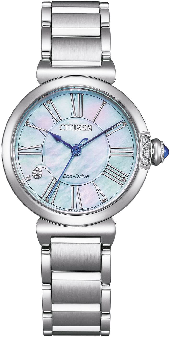 Citizen Citizen L EM1060-87N Women's Watch • Eco-Drive Solar • Mother-of-Pearl & Diamonds