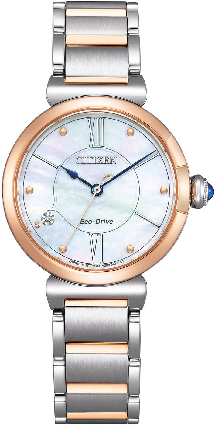 Citizen L EM1074-82D Women's Watch • Eco-Drive Solar • Sapphire Glass