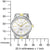 Citizen Elegance EU6074-51D Ladies' Watch • Mother-of-Pearl Dial • Two-Tone