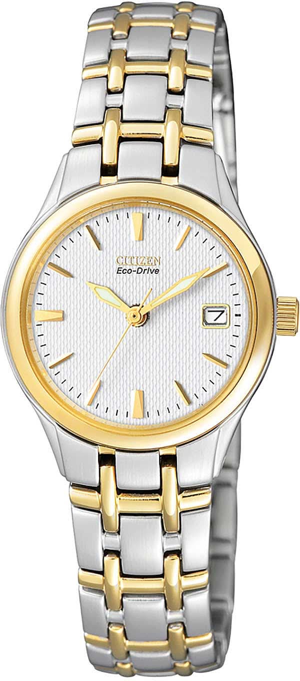 Citizen Eco-Drive EW1264-50A Ladies' Watch • Solar • Two-tone