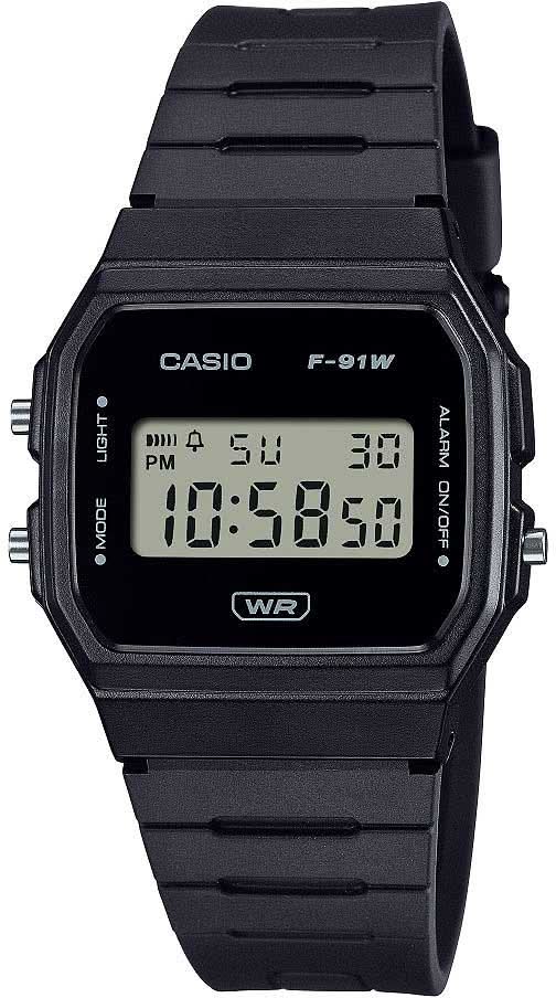 Casio Vintage F-91W-1AEF Men's Watch • Iconic Design • 7-Year Battery