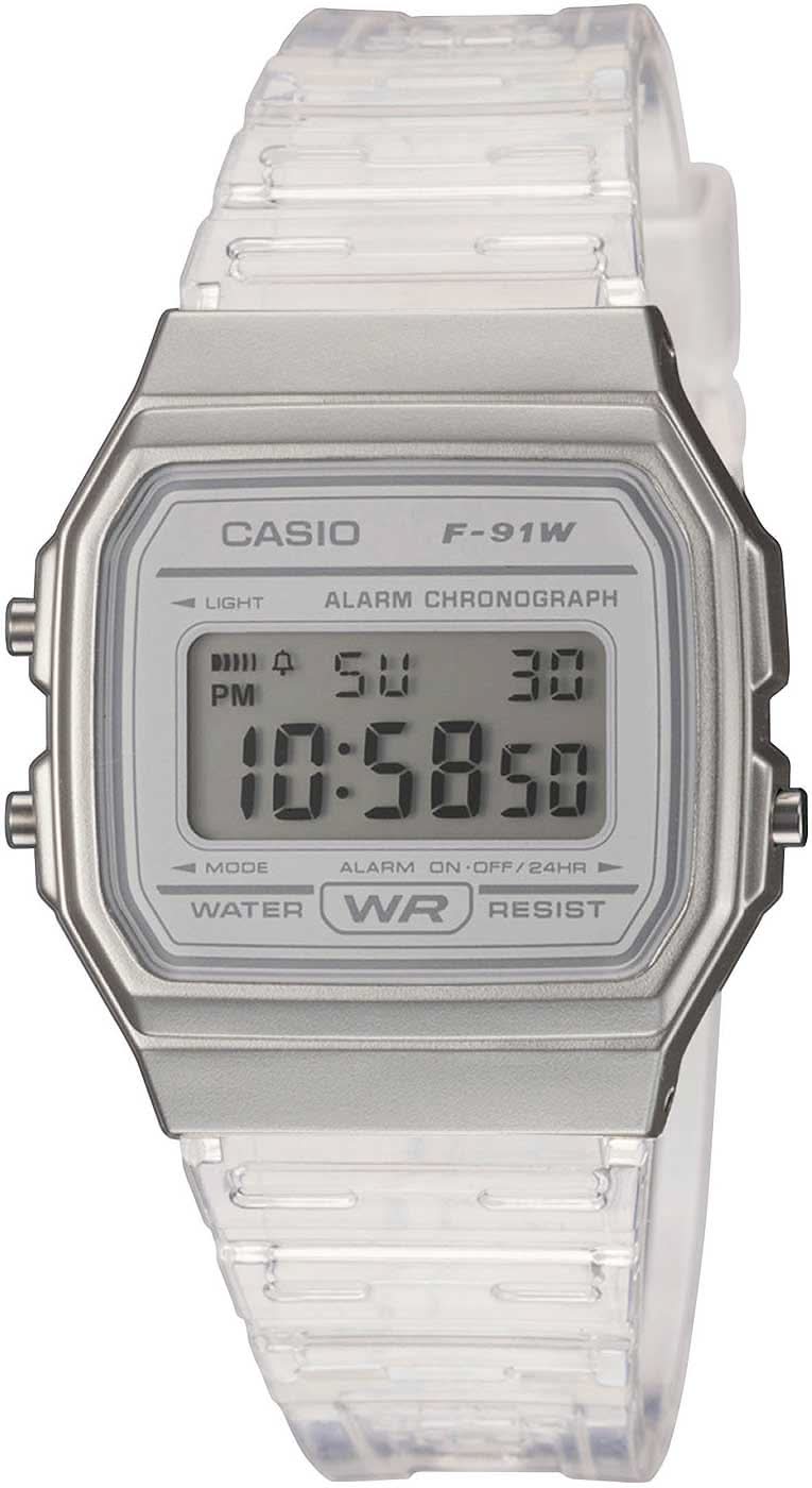 Casio Vintage F-91WS-7EF Women's Watch • Iconic Retro Design • Useful Everyday Functions