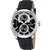 Festina Retro F16573/3 Herren Armbanduhr • Retrograde Funktion • Schwarzes Lederband