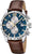 Festina Timeless Chronograph F16760/7 Men's Watch • Blue Dial • Leather Strap