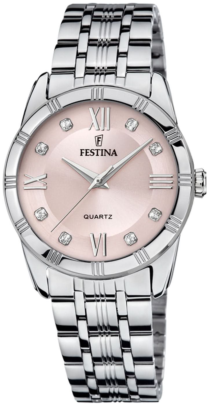 Festina Mademoiselle F16940/C Women's Watch • Feminine Design • Stainless Steel