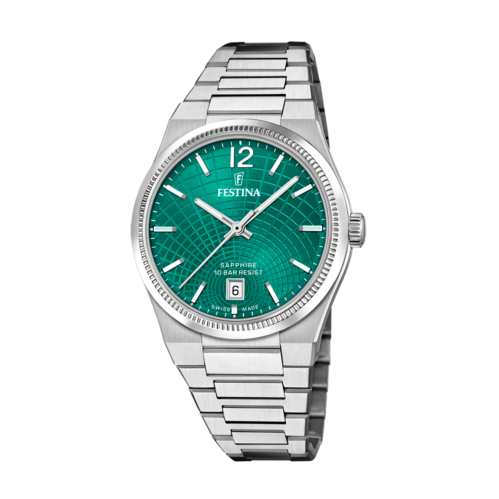 Festina Rivé F20052/6 Damen Armbanduhr • Schweizer Automatik • Saphirglas