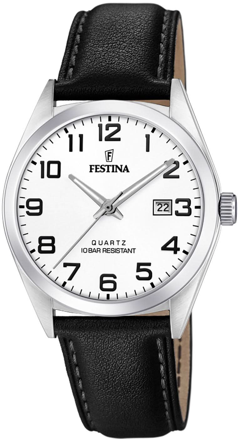 Festina Classics F20446/1 Men's Watch • Elegant Design • Precise Quartz Movement