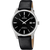 Festina Classics F20512/4 Herrenuhr Schwarz • Schwarzes Lederarmband • Quarzwerk MIYOTA