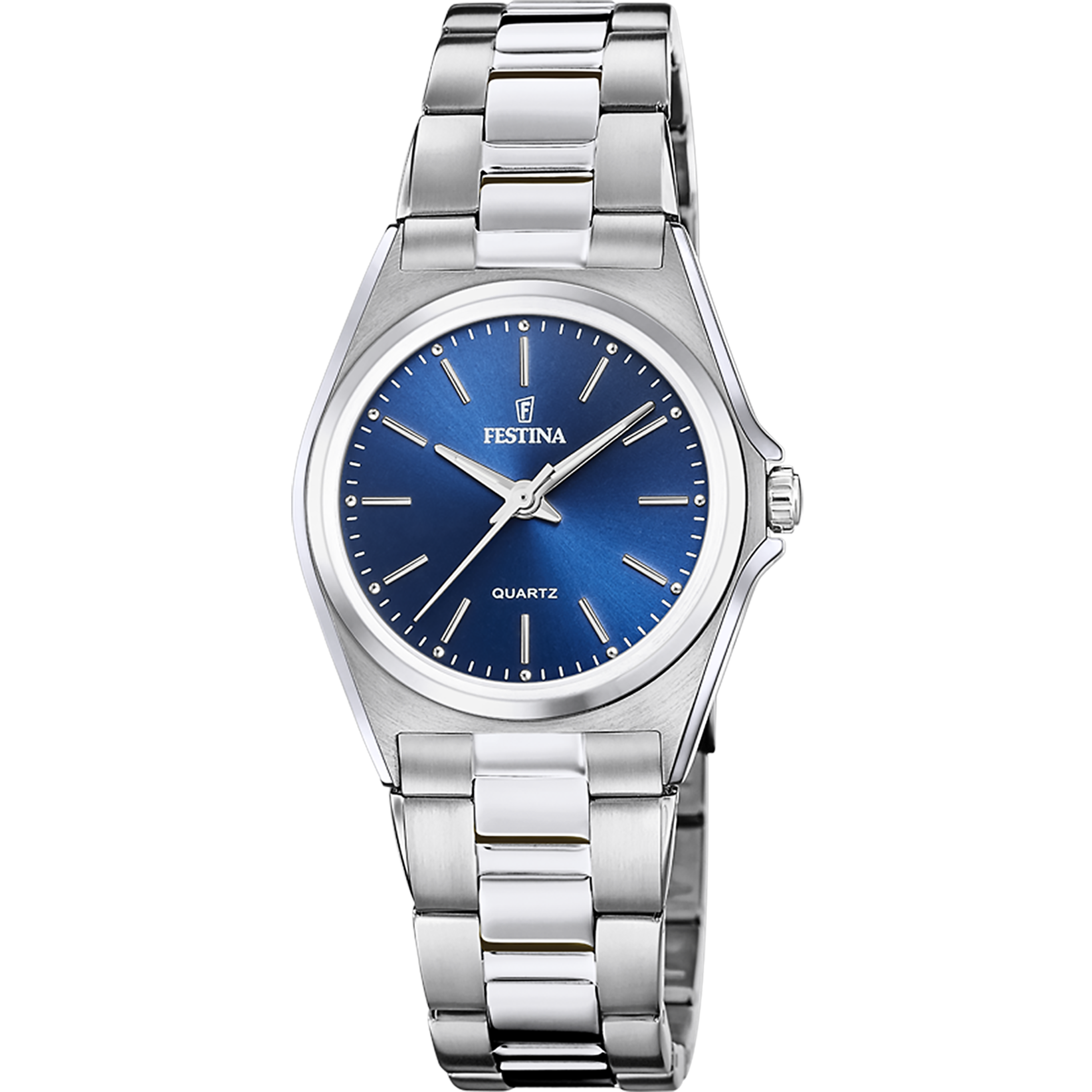 Festina Classics F20553/3 Damenuhr Blau • Mineralglas • Quarzwerk